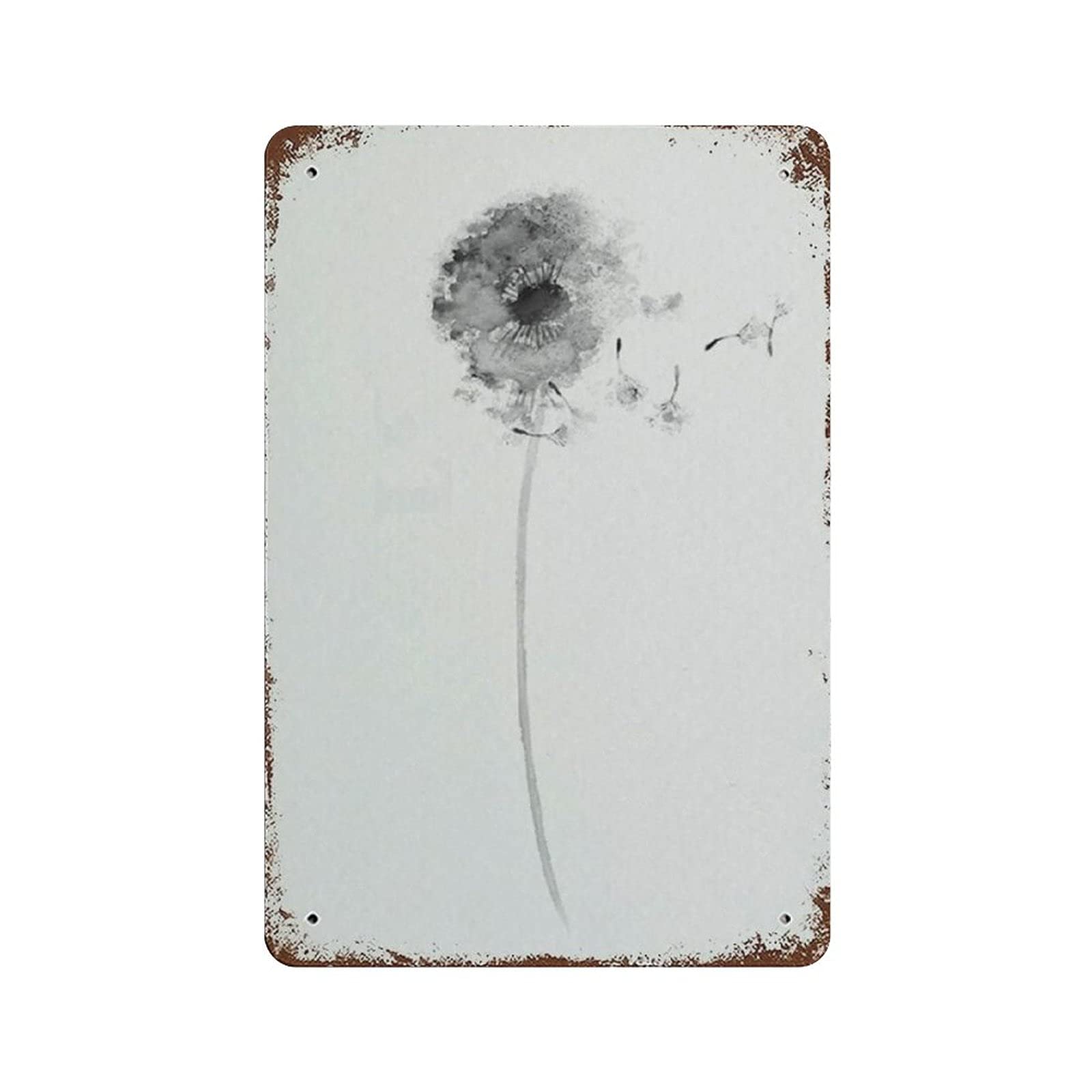 Targa Metallica Vintage WEIMEILD 20x30 Cm - Leone In Acqua Con Frase Motivazionale "What Matters Most Is How You See Yourself" - Decorazione Parete Per Camera, Ufficio, Bar - 3