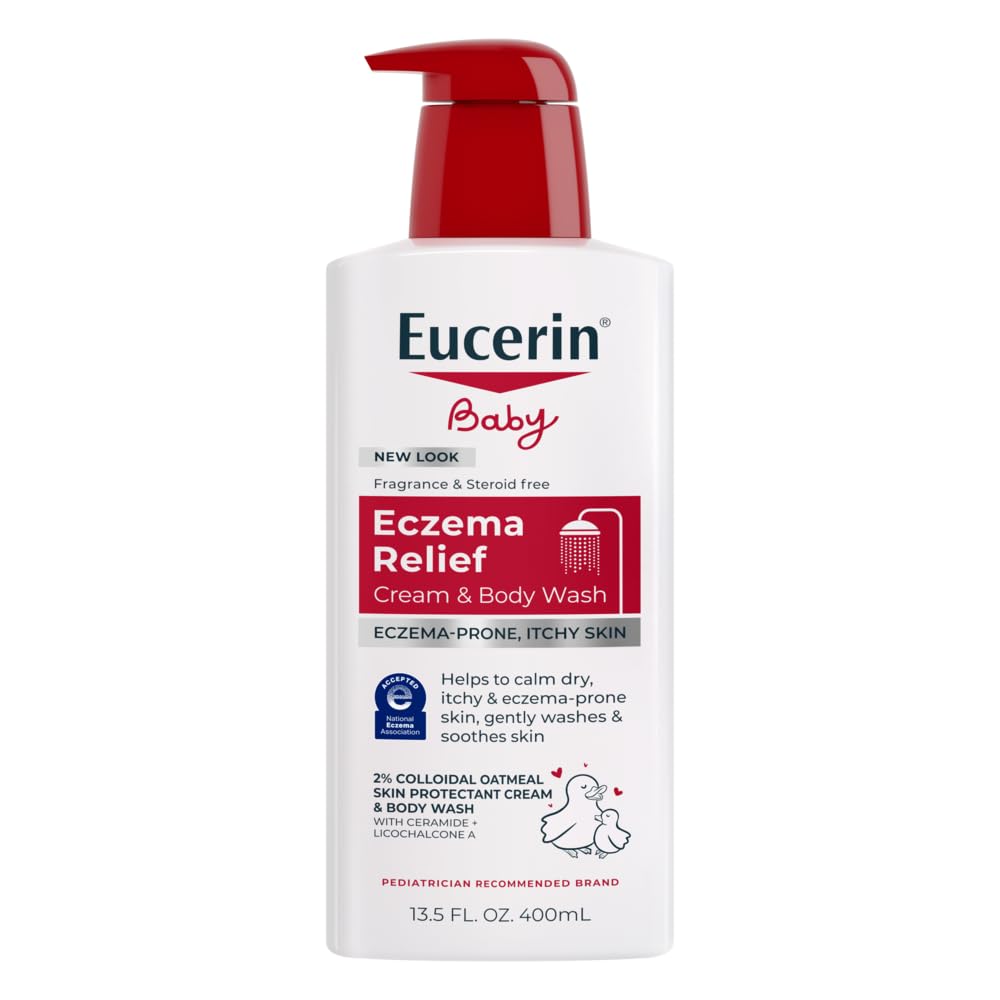 Eucerin Baby Eczema Relief Cream And Body Wash 400ml