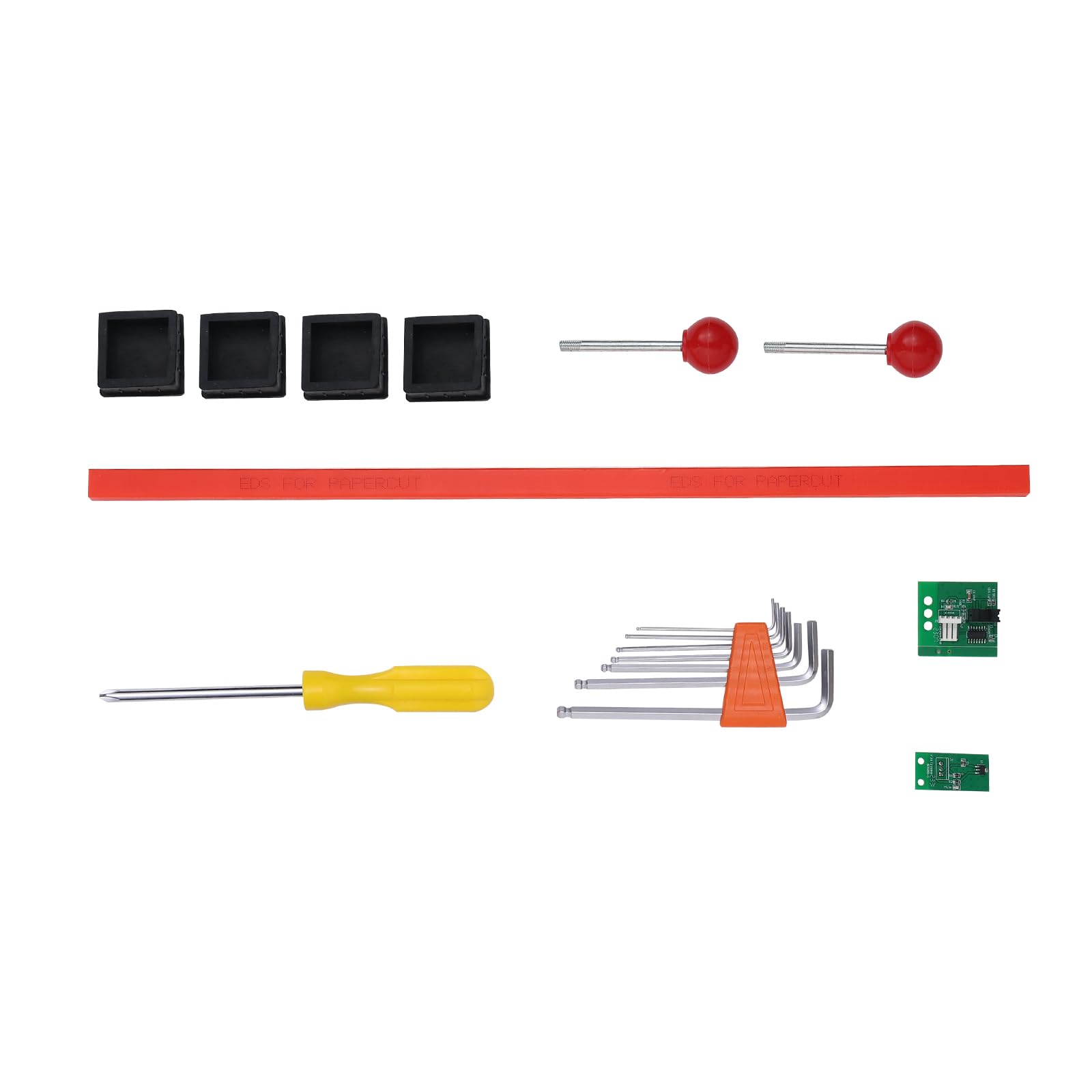 VEVOR Taglierina per Carta Elettrica, Taglierina per Carta da Ufficio Taglio max. 450mm Taglio min. 50mm Spessore Taglio 40mm, Macchina Taglierina per Carta Ufficio Posizionamento Luce a Infrarossi