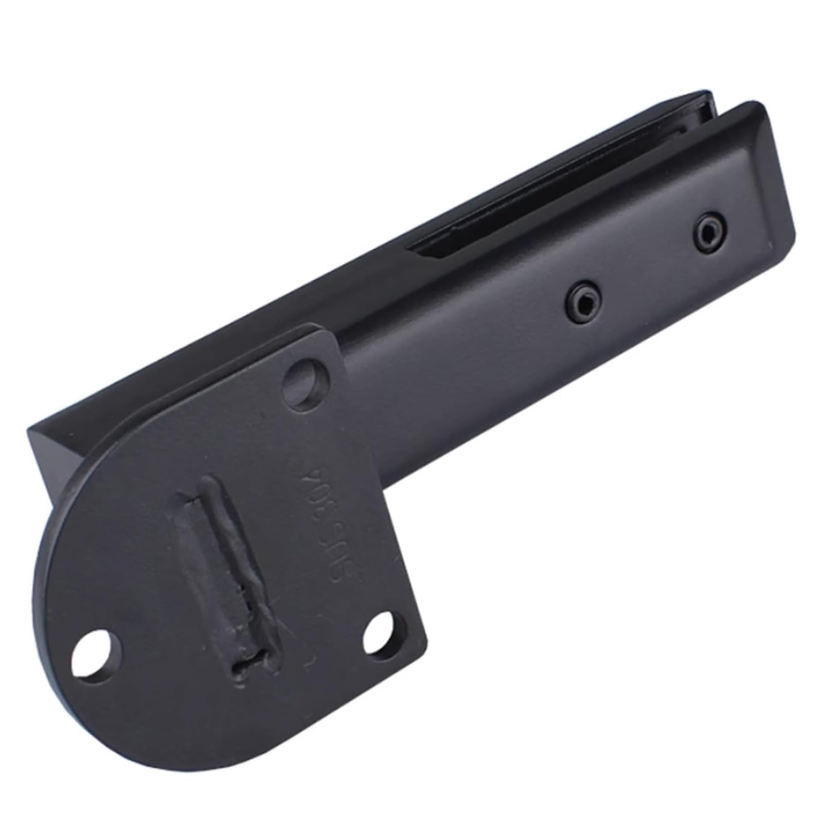 Morsetto in vetro a montaggio laterale in acciaio inox, resistente per recinzione piscina e ringhiera del balcone, vetro da 8-13 mm con perni di sicurezza e rondelle in gomma