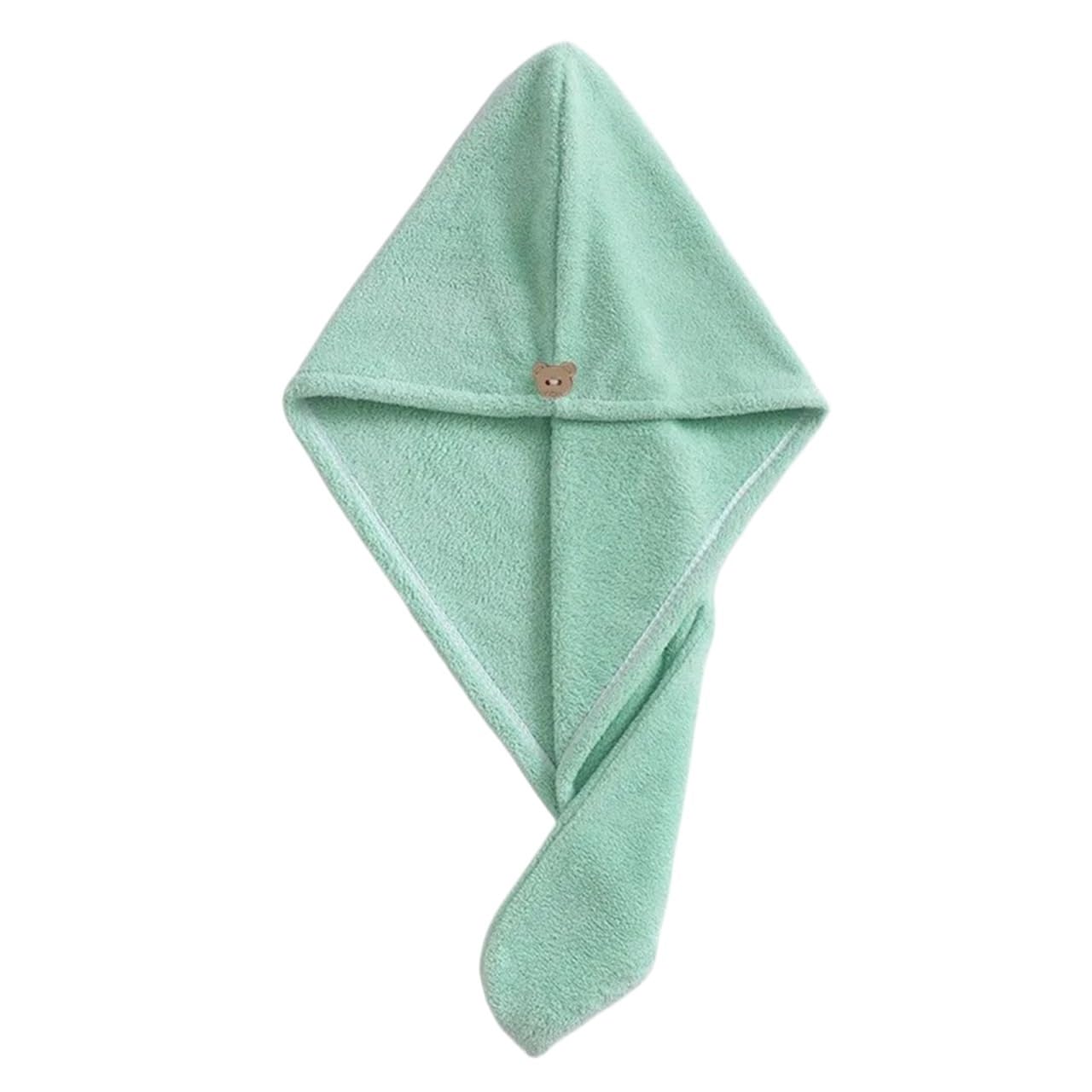 NPwtpndf Microfiber Hair Drying Turban