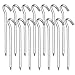 TDDL 14 Piezas Piquetas Camping Acero Anclaje para Tiendas de campaña Piquetas para Tienda de campaña Ganchos para Tiendas de Aleación de Aluminio para Senderismo