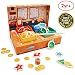 Produktbild ANIKI TOYS Franks Fischladen Magnetisches Angelspiel Rollenspiel - 2 3 4 5 Jahre alt Kinder pädagogisch interaktiv Zeit für Familienspaß