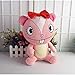 Wabjtam 32 cm Peluche Albero Felice Amico Peluche Bambola Anime Peluche Peluche Regalo Cuscino Rosa