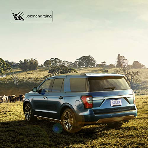 Auto-Vox Solar 1 Wireless Backup Camera For Car, 5Mins Diy Installation, Back Up Camera System Wireless With Digital Signal, License Plate Rearview Camera With 5" Monitor For Trucks/Trailer/Rv #TOP1