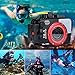 Seafrogs WPC-TG5 Waterproof housing case Underwater Diving 195FT/60M Works for Olympus TG-5 Cameras(Housing + Red Filter)