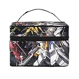 機動戦士ガンダム 化粧ポーチ メイクボックス 化粧品収納 洗面用具ポーチ コスメポーチ 大容量 旅行用 自宅用 収納ケース トラベルバッグ 便利 人気 出張 プレゼント かわいい 萌えグッズ キャラクター かわいい アニメ グッズ 男女兼用