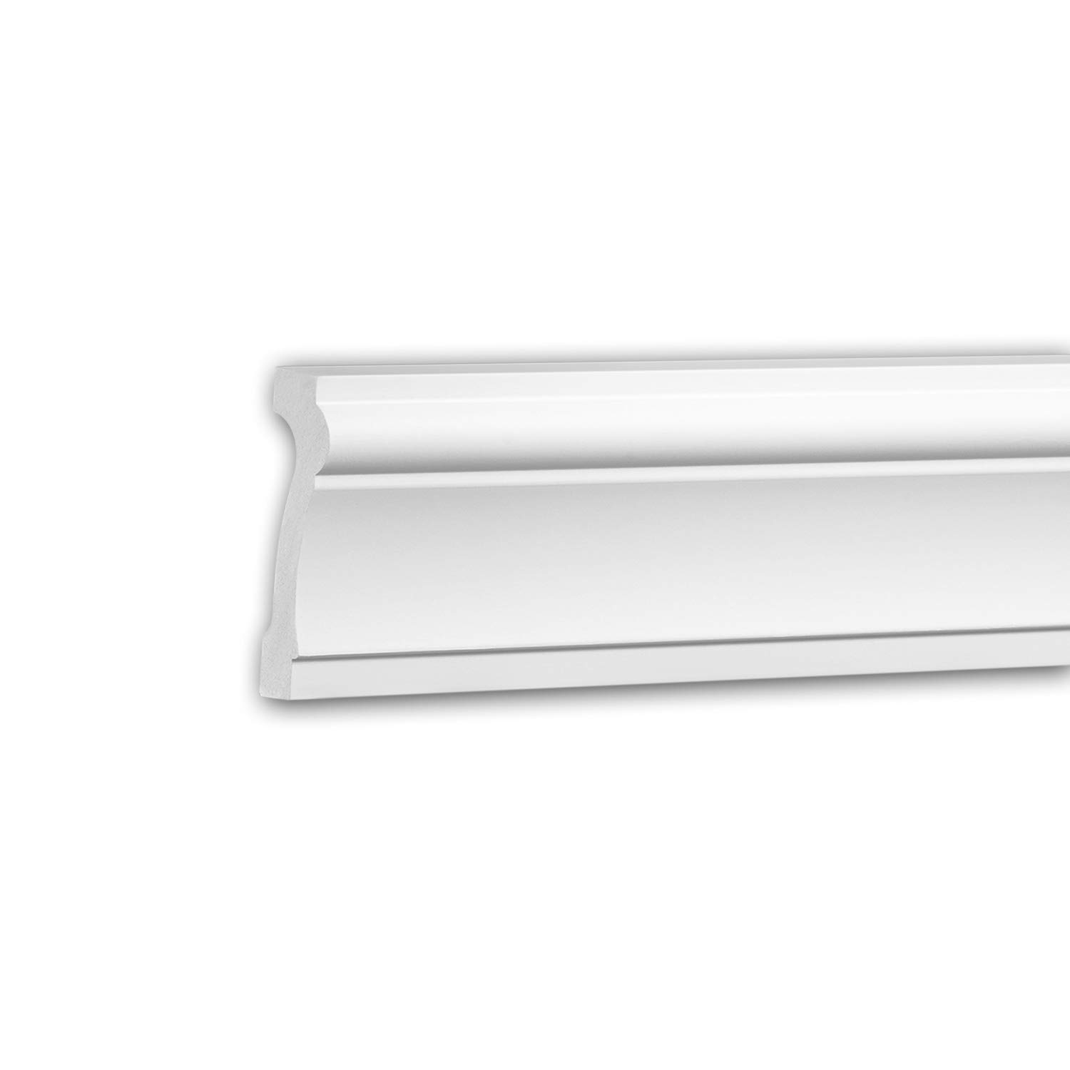 Cimaise flexible 151383F moulure murale polyuréthane 200cm pour mur courbe