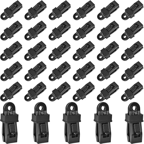 BLUESEABUY Clips de Fixation 35 pièces Cover