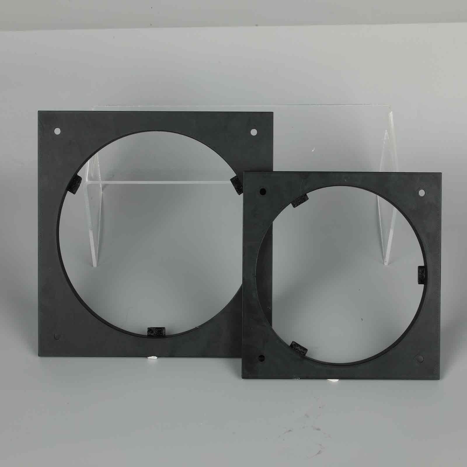 Fenster-Entlüftungs-Set Für EcoFlow Wave 2/3 - Wellrohr Anschluss Schwarz