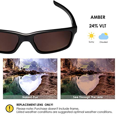 Image of BLAZERBUCK Anti-salt Polarized Replacement Lenses for Oakley Mainlink OO9264 Sunglass