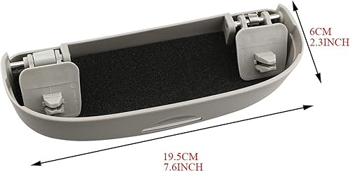 Miniatura 2 de jfqm - Soporte para lentes de sol de automóvil para Toyota Corolla, ajuste para Prius, ajuste para RAV4, ajuste para Camry Fit para Reiz, ajuste