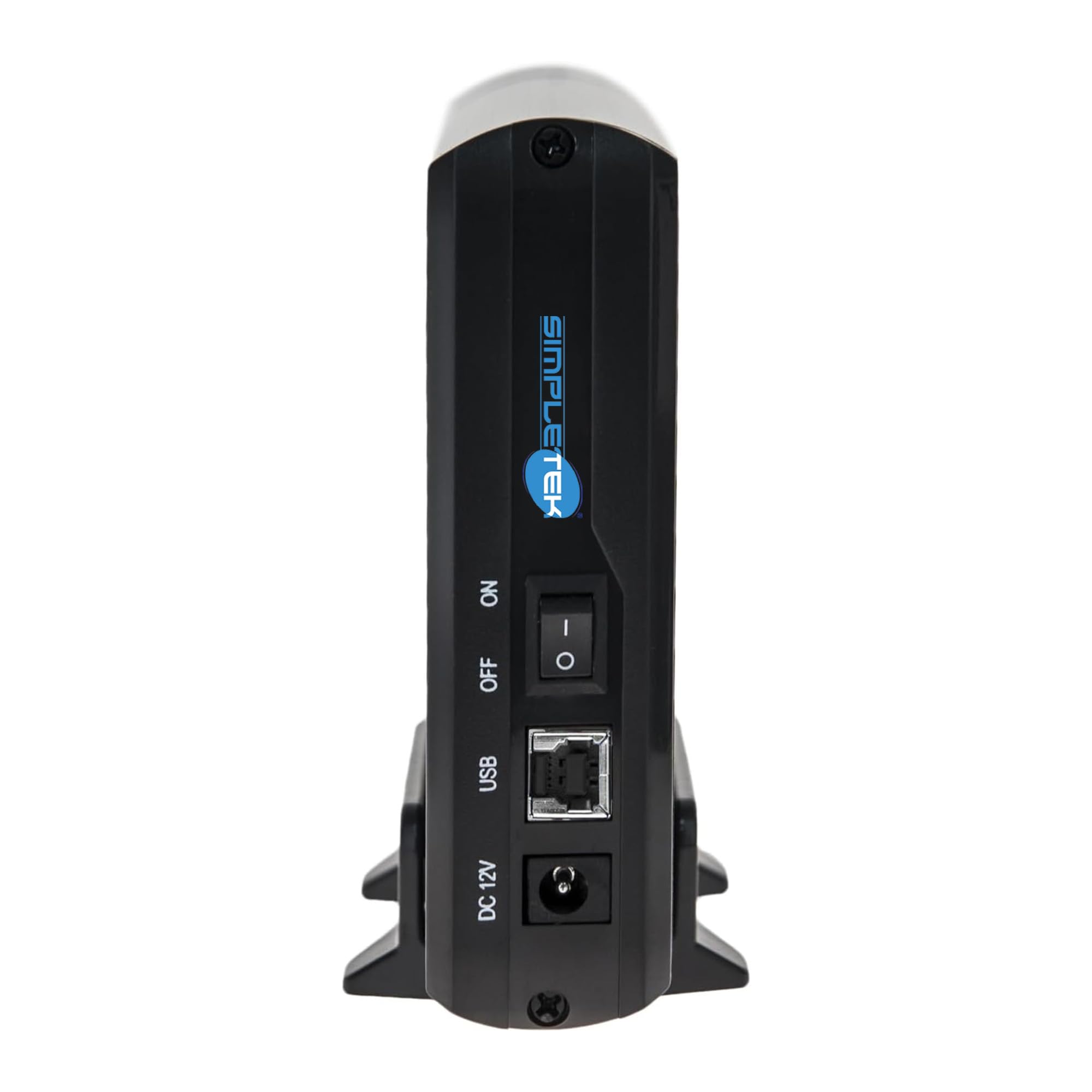 SIMPLETEK - Hard disk esterno 3TB USB 3.2 Gen 1 | Con alimentatore esterno | compatibile con qualsiasi PC/Server (Ricondizionato)