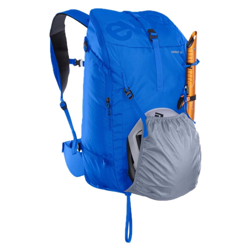 Plecak turystyczny EVOC SUMMIT 30, plecak (plecak sportowy z ergonomicznym systemem nośnym, wysokiej jakości plecak trekkingowy z praktycznymi przegrodami), Royal Blue