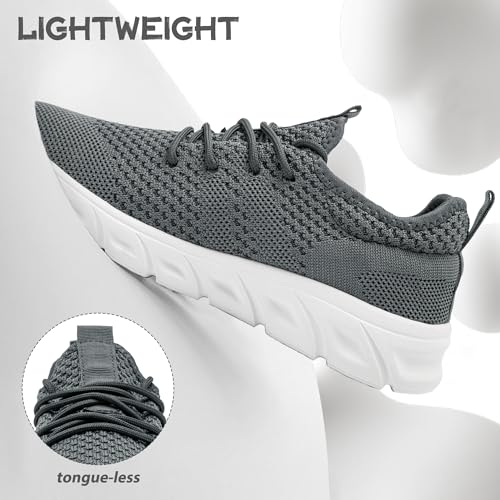 Road Running Shoes for Mens Womens Slip On Casual Walking Tennis Sneakers Minimalist Shoes Unisex Slip-Resistant Work Sneakers Breathable Athletic Workout Jogging Footwear3