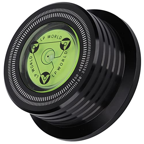 Stabilisateur de Disque Vinyle Stabilisateur de Poids D’enregistrement Portable Pince à Disque pour Platine Vinyle en Aluminium avec Nivellement à Bulle pour Tourne-disque LP 50 Hz(le noir) - Les Beatles, Paul McCartney, John Lennon, RIngo Starr, George Harrison Stabilisateur de Disque Vinyle Stabilisateur de Poids D'enregistrement Portable Pince à Disque pour Platine Vinyle en Aluminium avec Nivellement à Bulle pour Tourne-disque LP 50 Hz(le noir) – Image 8