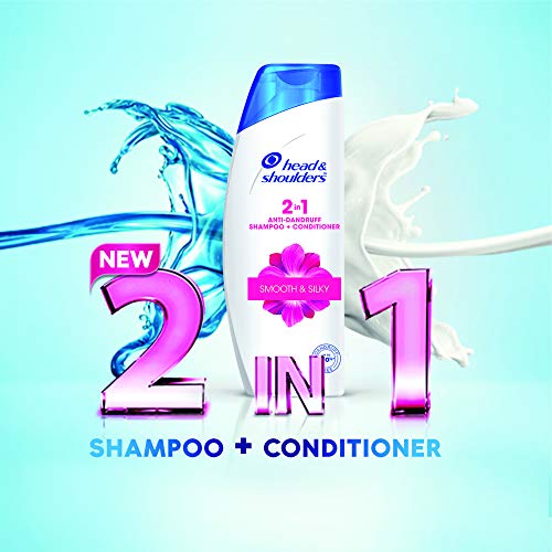 Image of Head & Shoulders Smooth and Silky 2-in-1 Shampoo + Conditioner, 340ml And Head & Shoulders Lemon Fresh Anti Dandruff Shampoo, 340ml
