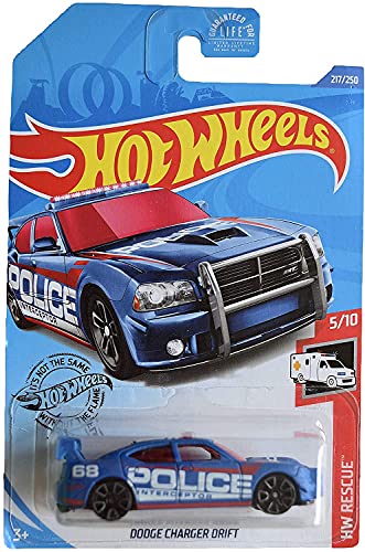 Hot Wheels Dodge Charger Drift Azul 1:64
