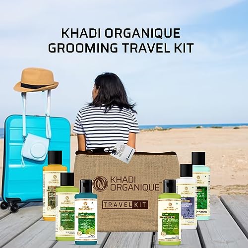 Image of Khadi Organique Grooming All in One Travel Kit Men & Women (Travel Kit New-6)