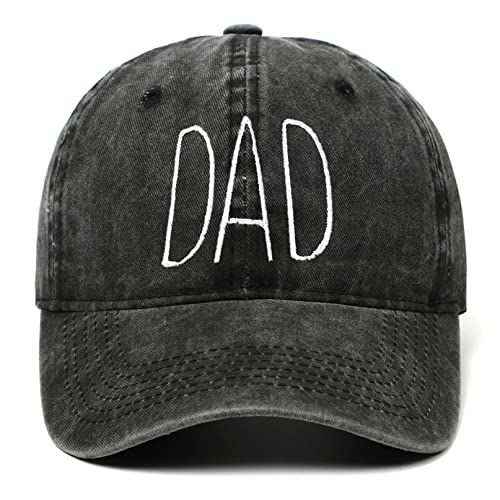 Bordado mãe e pai Bonés Ajustáveis tingidos de algodão Bonés de beisebol dos homens das mulheres ao ar livre Chapéu dos esportes, Cinzento, rosa