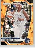 Basketball Trading Card 2024 Panini WNBA Prizm Prizms Orange Ice #20 Myisha Hines-Allen NM Near Mint