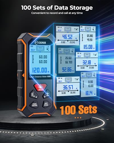 CIGMAN 393Ft Dual Laser Measure