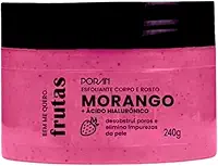 PORAN ESFOLIANTE CORPO ROSTO MORANGO 240G