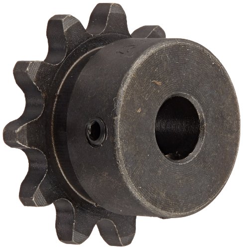 Martin Roller Chain Sprocket, Bored-to-Size, Type B Hub, Single Strand, 35 Chain Size, 0.375