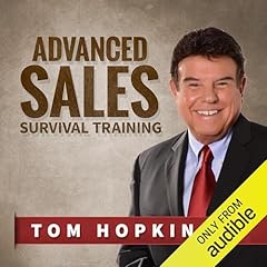 Advanced Sales Survival Training Audiolibro Por Tom Hopkins arte de portada