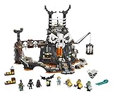 LEGO NINJAGO Skull Sorcerer’s Dungeons 71722 Dungeon Playset Building Toy for Kids Featuring Buildable Figures (1,171 Pieces)