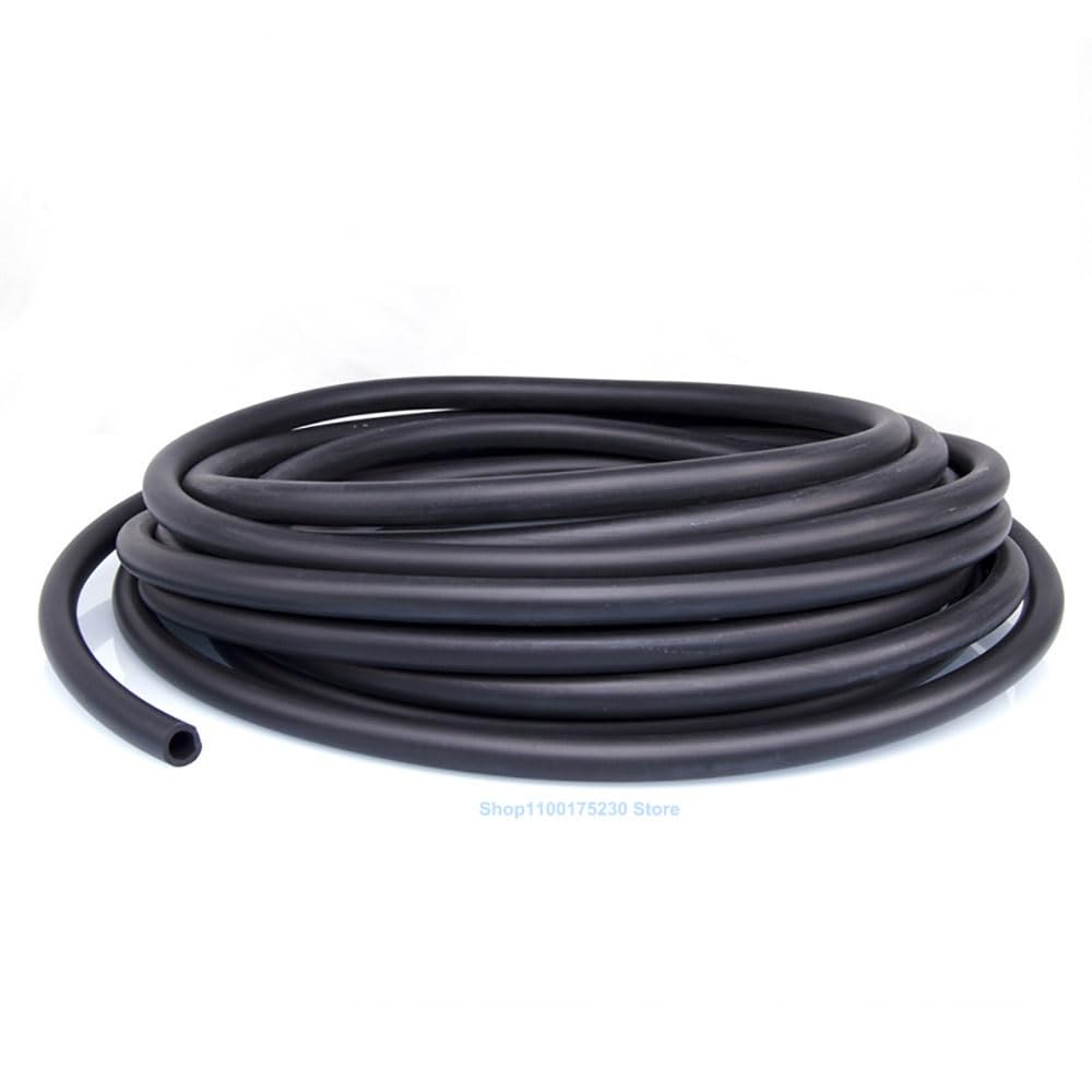 Tubo In Gomma Fluorurata FKM 1 Metro – Resistente A Olio, Acidi, Calore E Freddo, Diametro Interno Da 2 A 32 Mm