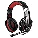 Produktbild Ociodual G9000 Gaming Kopfhörer Gamer Headset mit Mic Mik Mikrofon USB Klinke 3.5mm Rot LED Noise Cancelling Over Ear Mute
