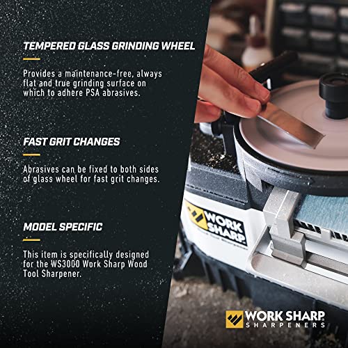 Work Sharp Wssa0002023 Tempered Glass Wheel For Ws3000 #TOP2