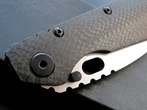 Image of Eafengrow EF225 Pocket Knife Hunting Knives D2 Blade Titanium Handle with Clip EDC Tools Survival (black)