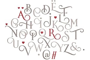 ALEX DIY: 26 Letters Musical Note Alphabet Die Cuts for Creative Crafting