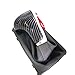 Fouedy Automatic Left Hand Drive LHD Car Gear Shift Knob Gaitor Boot Cover Leather for Audi A6 C6 A3 8P A4 B8 A5 Q5 (Gear Boot)