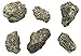 6PK Raw Pyrite, Mineral Specimens - Approx. 1