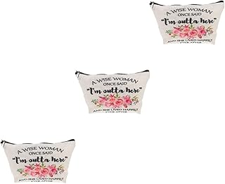 ABOOFAN 3 Pçs Bolsa De De Viagem Bolsa De Cosméticos De Viagem Bolsa De Viagem De Feminina Bolsa De Cosméticos De Viagem Bolsa De Cosméticos Bolsa De Maquiagem Bolsa De