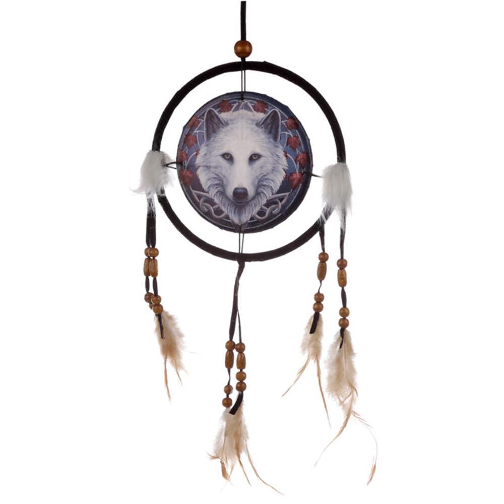 Puckator Multicolored Lisa Parker Dream Catcher Guardian Wolf 16 Cm