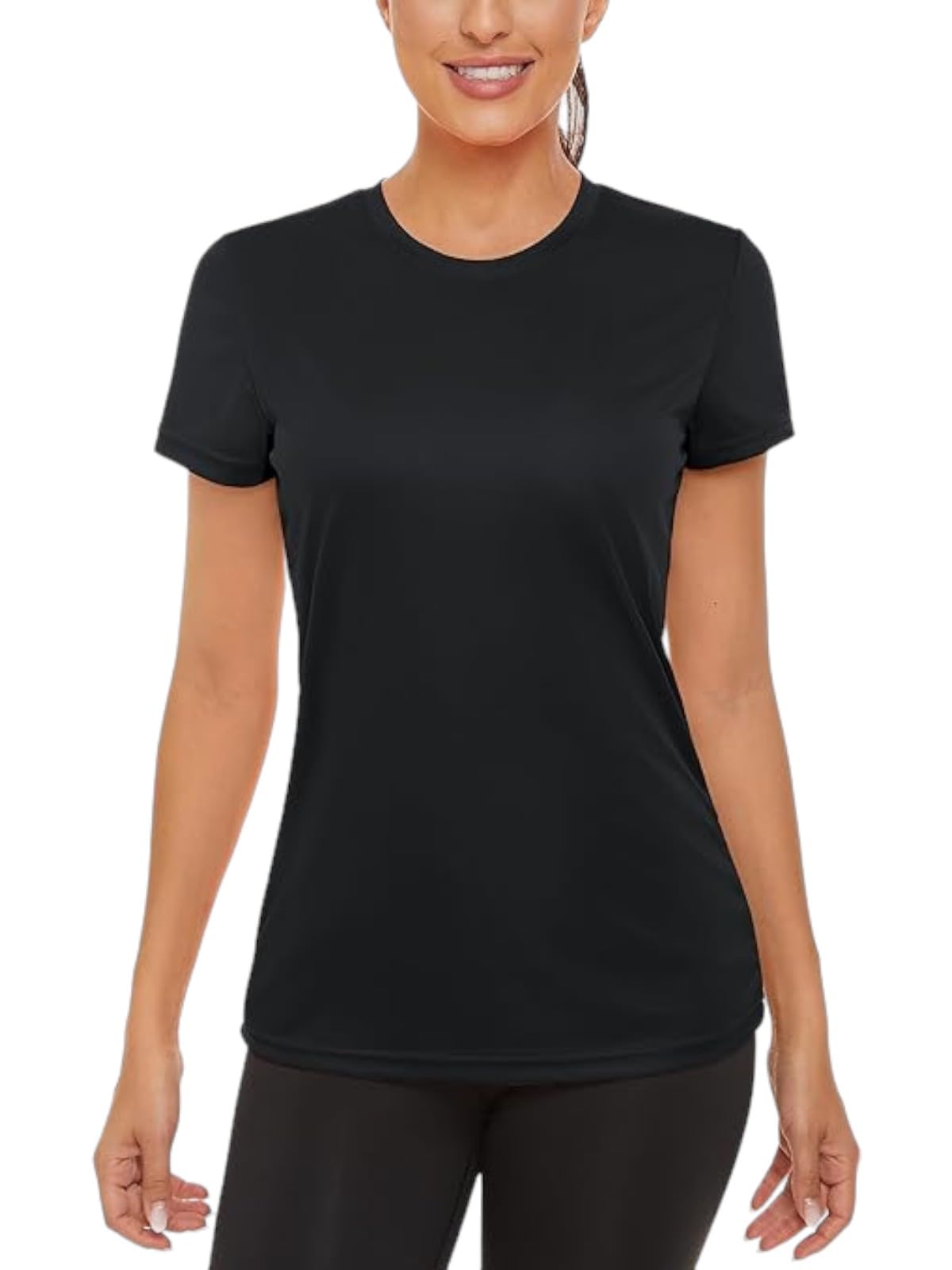Women's Short Sleeves T-Shirt- UPF50+ Sun Protection Quick Dry T-Shirt for Swimming, Hiking Atheltic Workout Rash Guard Tops