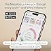 Mira Max Fertility Monitor & Ovulation Test Kit for Women, at-Home Hormone Tracker for LH, PdG & E3G, Digital Hormone Analyzer with 20 Test Wands, 7× More Accurate Than Other Fertility Trackers