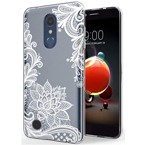Sidande Case for LG Aristo 2, for LG Aristo 3/Tribute Empire/for LG K8S/Rebel 4/Tribute Dynasty/Zone 4/Aristo 2 Plus/Fortune 2/Risio 3/K8 2018/Phoenix 4 Case, Clear Soft TPU Phone Cover (Mandala)