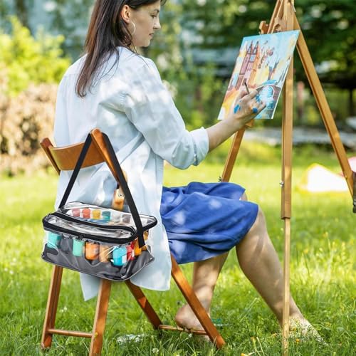 Rangement de peinture transparent pour 24 bouteilles de 60ml