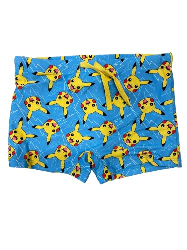 Fashion UK Costume Pokemon da Bagno - Mare e Piscina Bambino - Boxer Pokeball