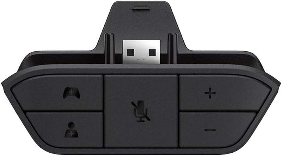 Plauduct Adaptador de fone de ouvido de microfone para controle Xbox One, adaptador de fone de ouvido estéreo para controles Xbox One/One S/Elite 1 e 2/Series S|X, KiT para Xbox One Xbox Series X|S