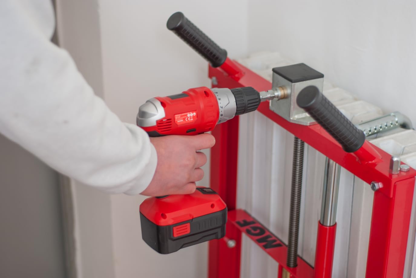 Carrello mgf per radiatori solleva trasporta termosifoni termolift p