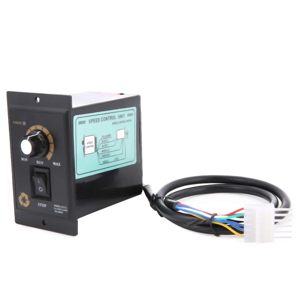 Marhynchus 300W, 400W, 500W Motor Speed ​​Controller for US-52, 90-1400RPM 50Hz, 90-1700RPM 60Hz (300w)