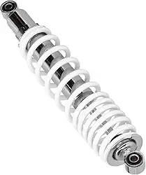 RiToEasysports Pressão Mola Ajustável, Desempenho Confiável, Construção Durável de 380 Mm de Amortecedor de ATV Com 5 Ajuste de Pressão Mola, Aplicação Universal para Marcas Chinesas ATV,