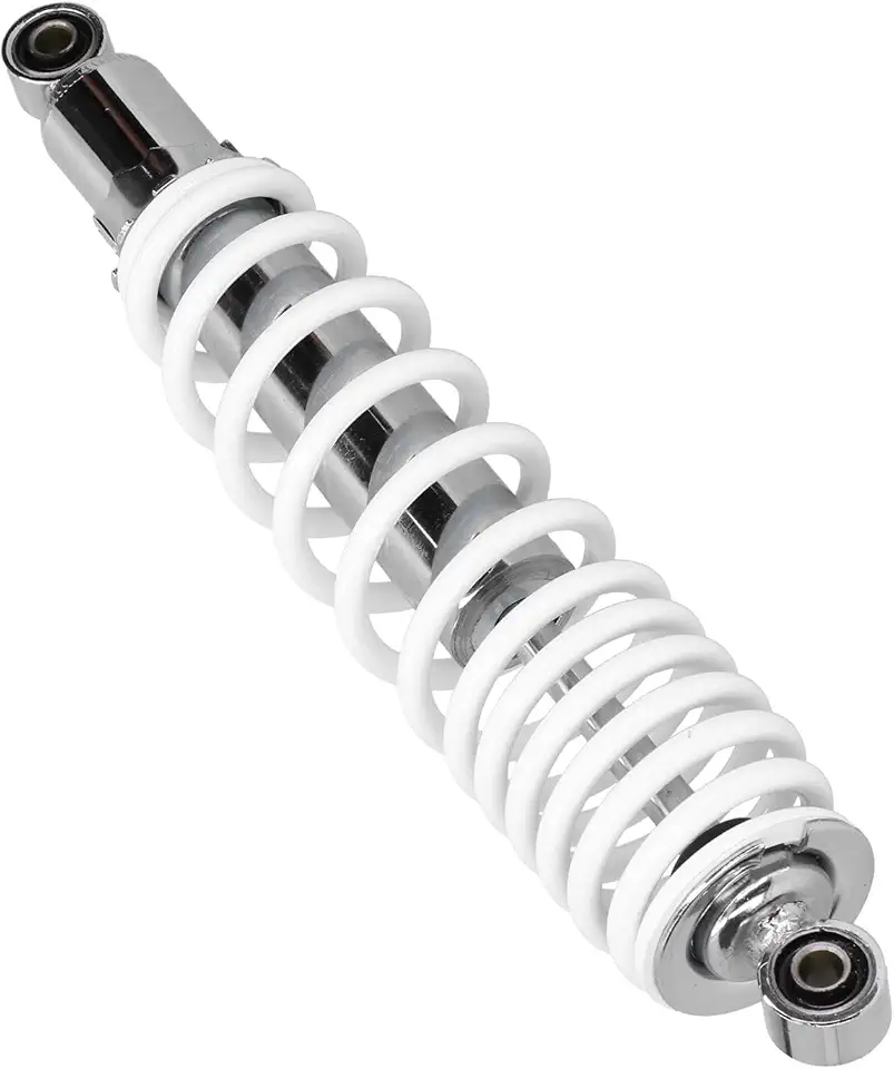 RiToEasysports Pressão Mola Ajustável, Desempenho Confiável, Construção Durável de 380 Mm de Amortecedor de ATV Com 5 Ajuste de Pressão Mola, Aplicação Universal para Marcas Chinesas ATV,