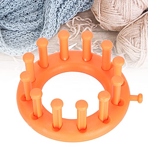 Round Knitting Loom Kit, Small Round Loom Kit DIY Wool Yarn Flower Maker Weaver Tool Set for Knitting - Image 3
